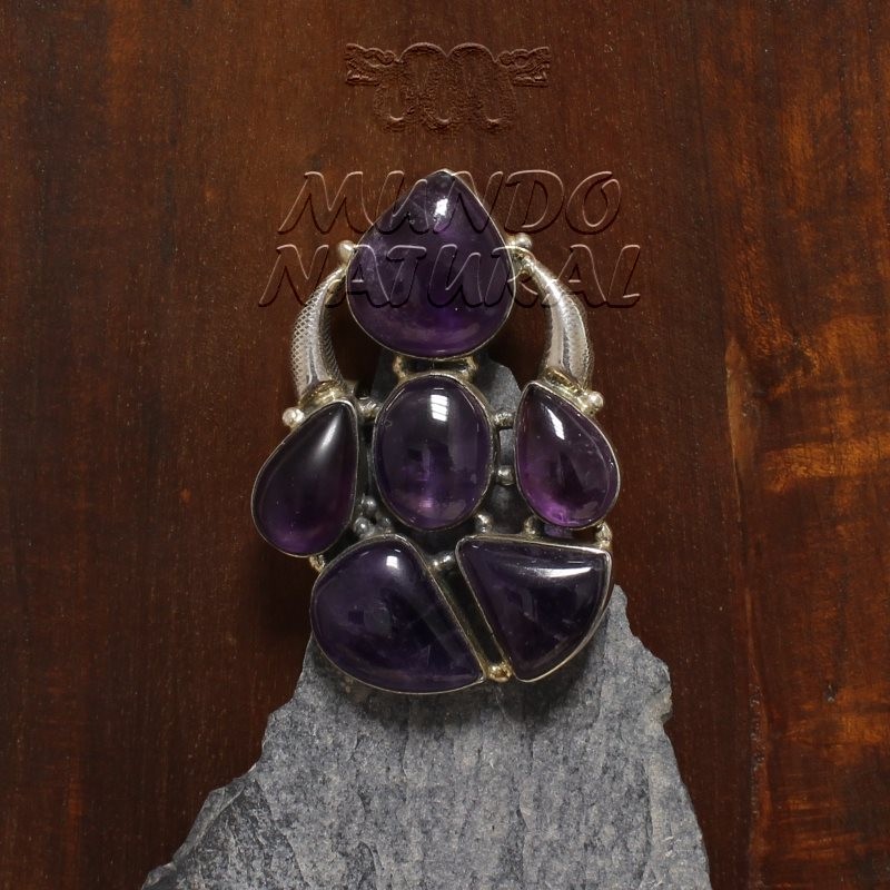 Broche Colgante Amatistas Broche Colgante Amatistas