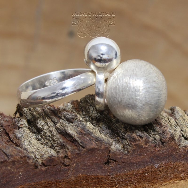 Anillo Dos Esferas