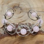 Pulsera Cuarzo Rosa Adaptable