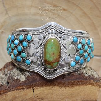 Pulsera Azteca Turquesas