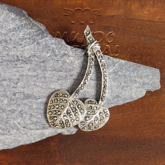Broche Marquesitas Cerezas