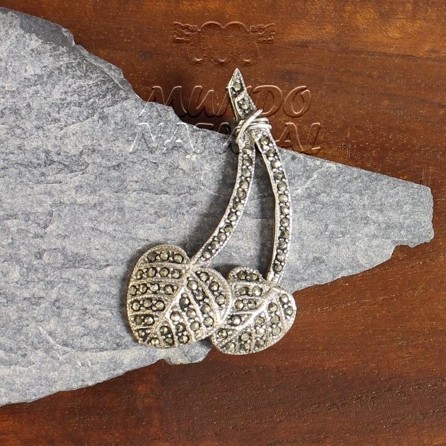 Broche Marquesitas Cerezas