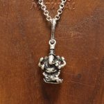 Colgante Ganesha Óxido Plata