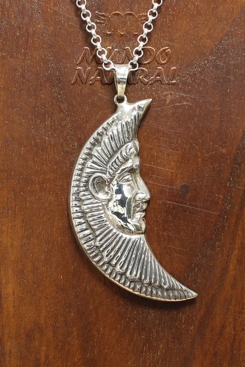 Colgante Luna Indio