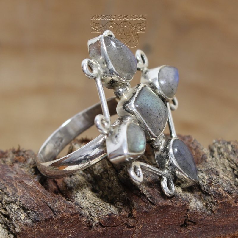 Anillo Labradorita Cruz Anillo Labradorita Cruz
