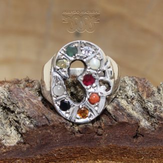 Anillo Navaratna Om