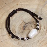 Pulsera Perla Seda Adaptable
