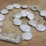 Collar Perlas Chatonas