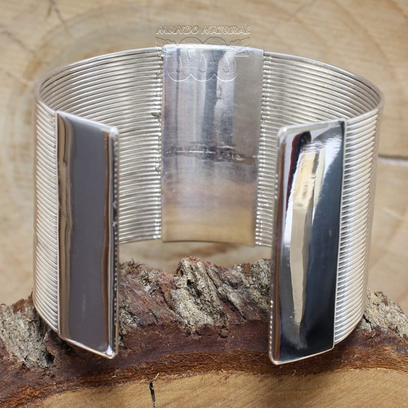 Brazalete Plata Hilos