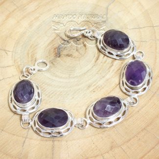Pulsera Amatista Facetada