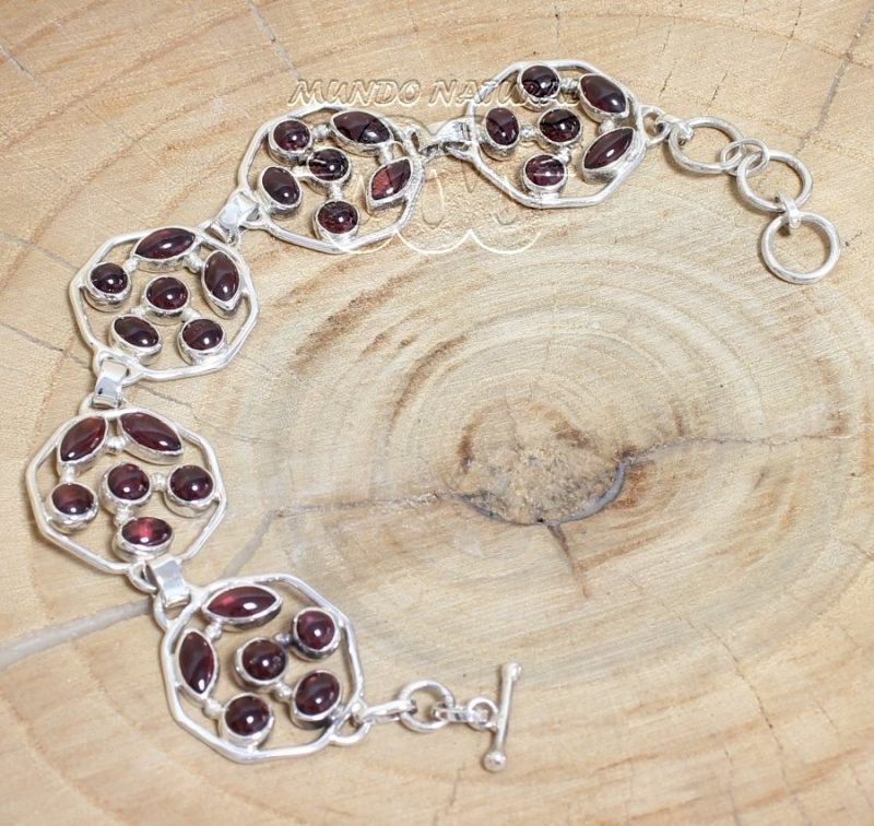 Pulsera Granates Escudo