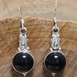 Pendientes Ónix Largos