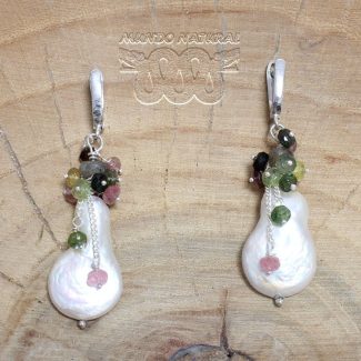 Pendientes Perla Barroca Racimo