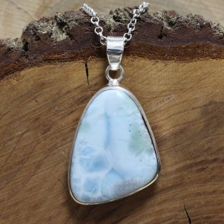 Colgante Larimar Natural
