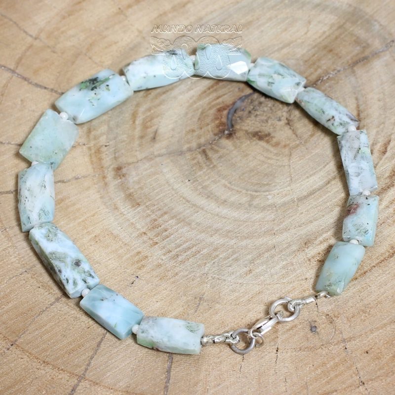 Pulsera Larimar Facetado Pulsera Larimar Facetado