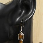 Pendientes Ojo de Tigre Doble