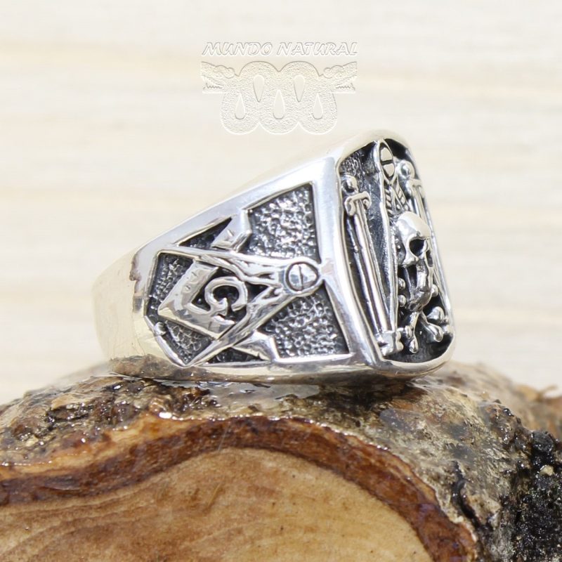 Anillo Masón Calavera Anillo Masón Calavera
