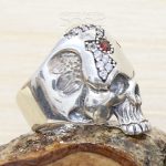 Anillo Calavera Cristal