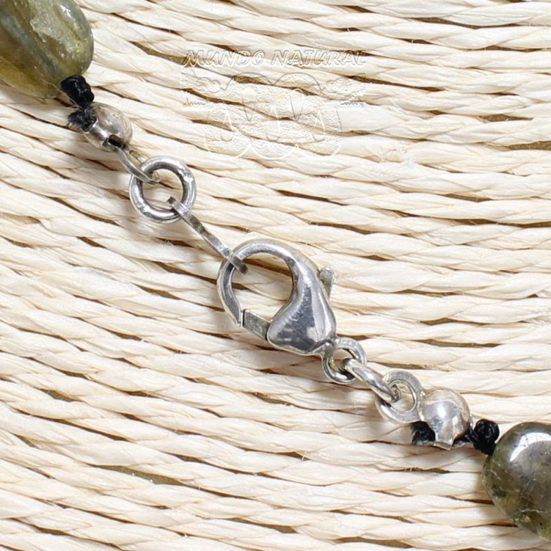 Collar Labradorita Lentejas Collar Labradorita Lentejas