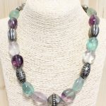 Collar Fluorita Pulida