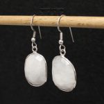 Pendientes Piedra de Luna Facetada