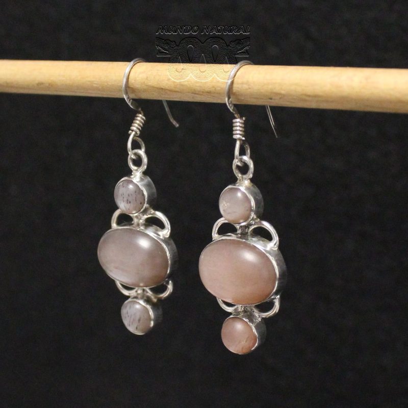 Pendientes Piedra de Luna Chocolate Pendientes Piedra de Luna Chocolate