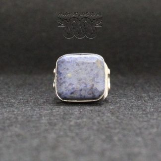 Anillo Dumortierita Azul