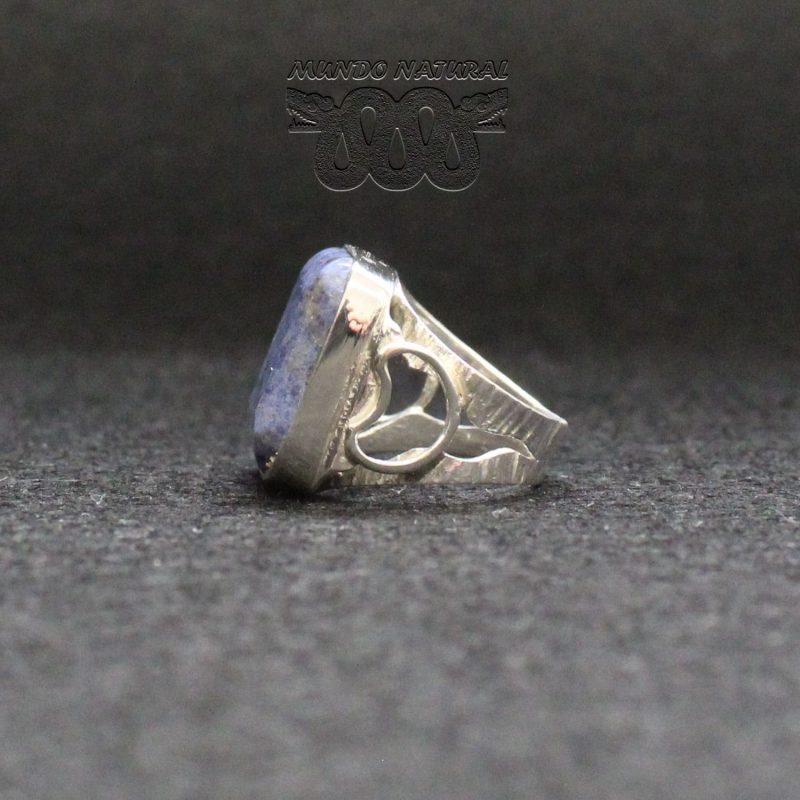 Anillo Dumortierita Azul Anillo Dumortierita Azul