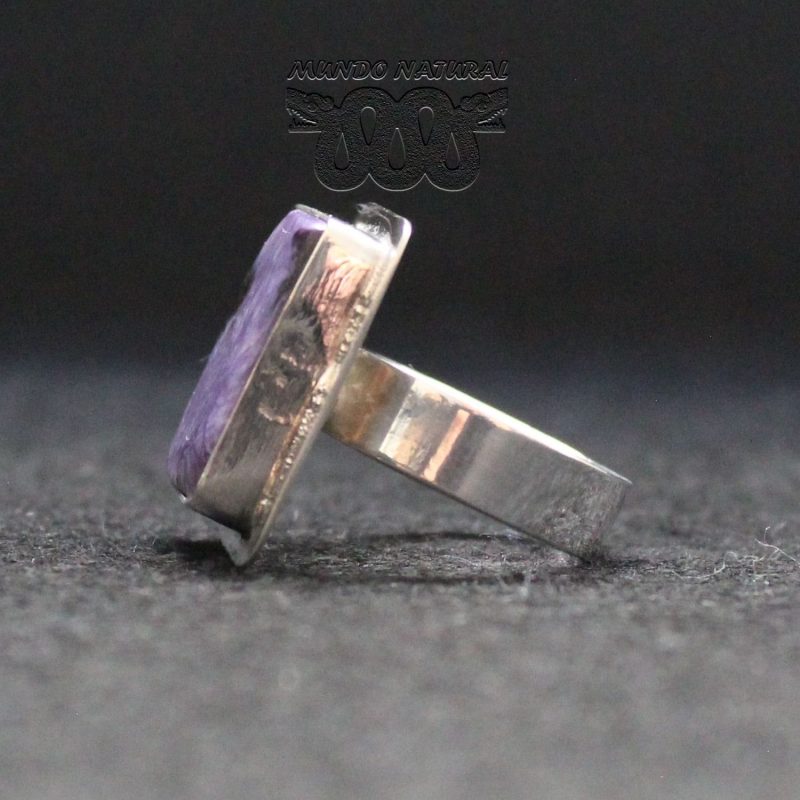 Anillo Charoita Grande Anillo Charoita Grande
