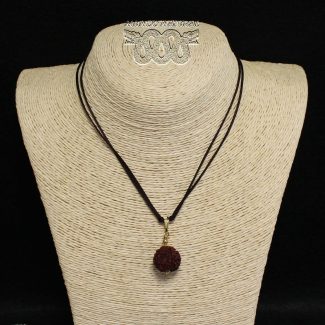 Colgante Semilla Rudraksha -2-