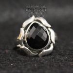 Anillo Ónix Facetado -2-