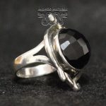 Anillo Ónix Facetado -5-
