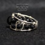 Anillo Ónix Flotante