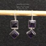 Pendientes Amatista Century