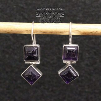 Pendientes Amatista Century