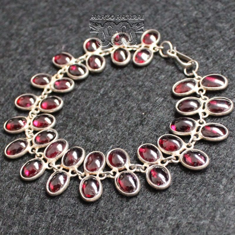Pulsera Granate Racimo Pulsera Granate Racimo