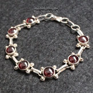Pulsera Granate Flores