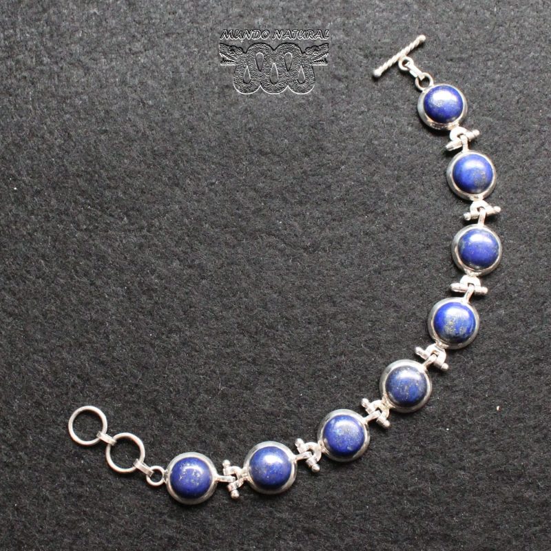Pulsera Lapislázuli Discos Pulsera Lapislázuli Discos