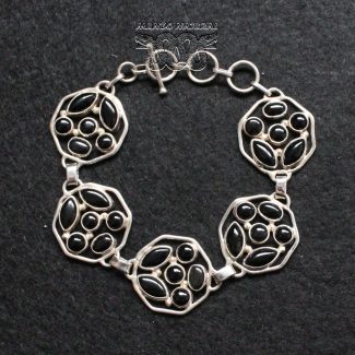 Pulsera Ónix Escudos