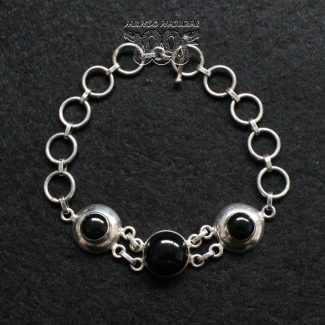 Pulsera Ónix Discos