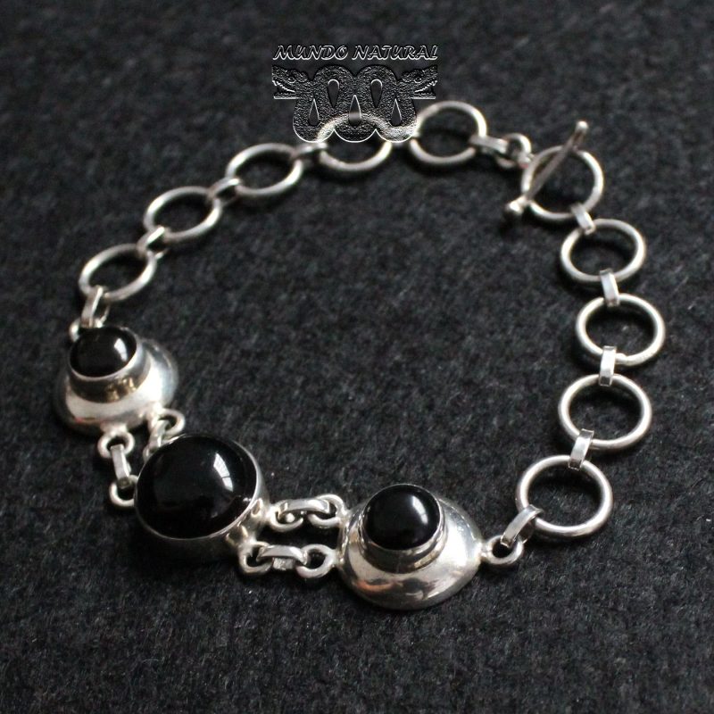 Pulsera Ónix Discos Pulsera Ónix Discos