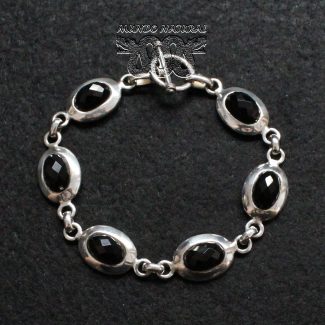 Pulsera Ónix Facetado