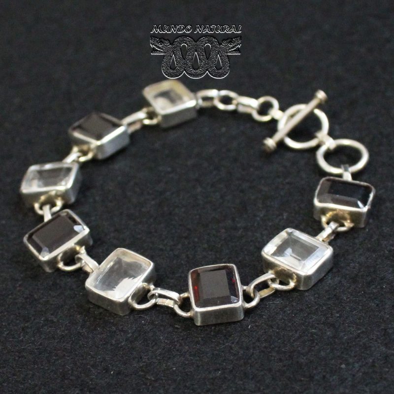Pulsera Granate Cuarzo