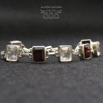 Pulsera Granate Cuarzo