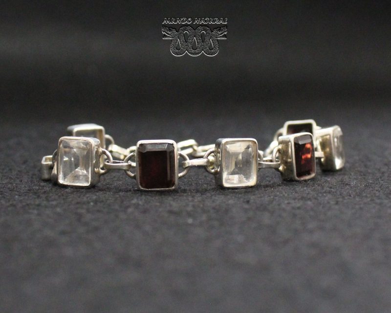 Pulsera Granate Cuarzo