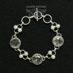 Pulsera Cuarzo Perlas