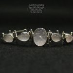 Pulsera Cuarzo Rosa Semirrígida