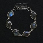 Pulsera Labradorita Ovalada