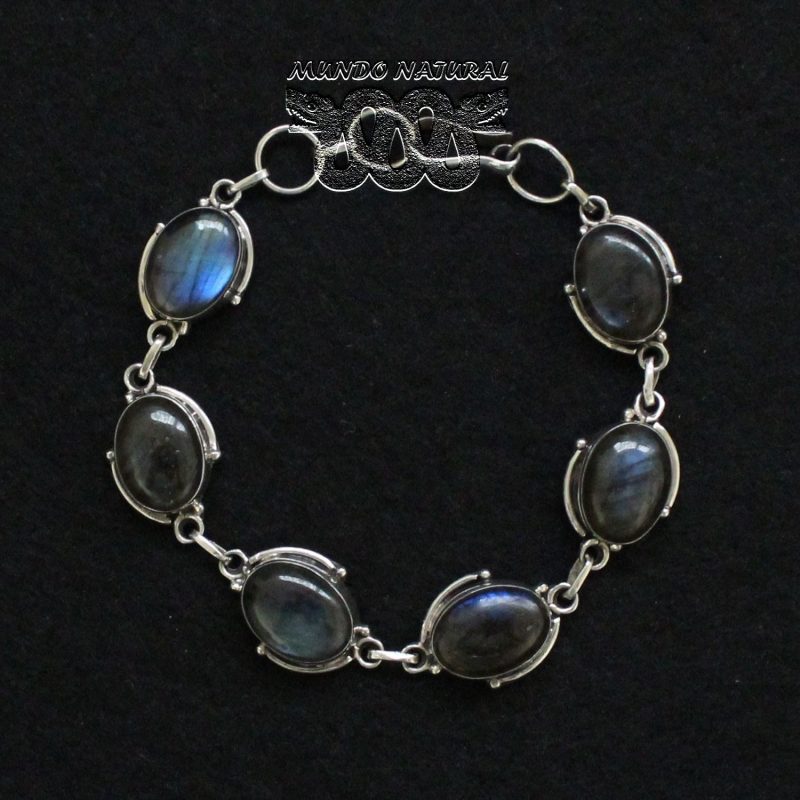 Pulsera Labradorita Ovalada