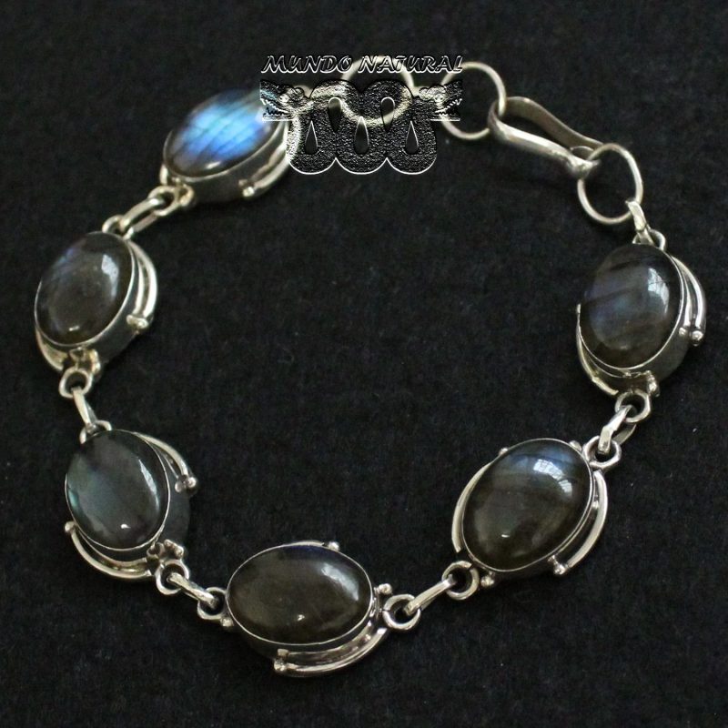 Pulsera Labradorita Ovalada